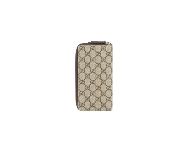 Gucci Gucci Logo GG Long Wallet Brown Dark Brown - view 2