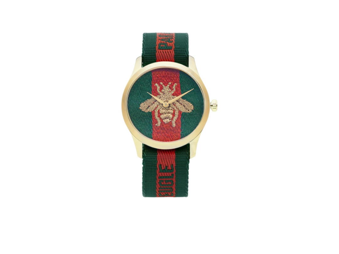 Gucci Gucci G-Timeless Watch Green Red