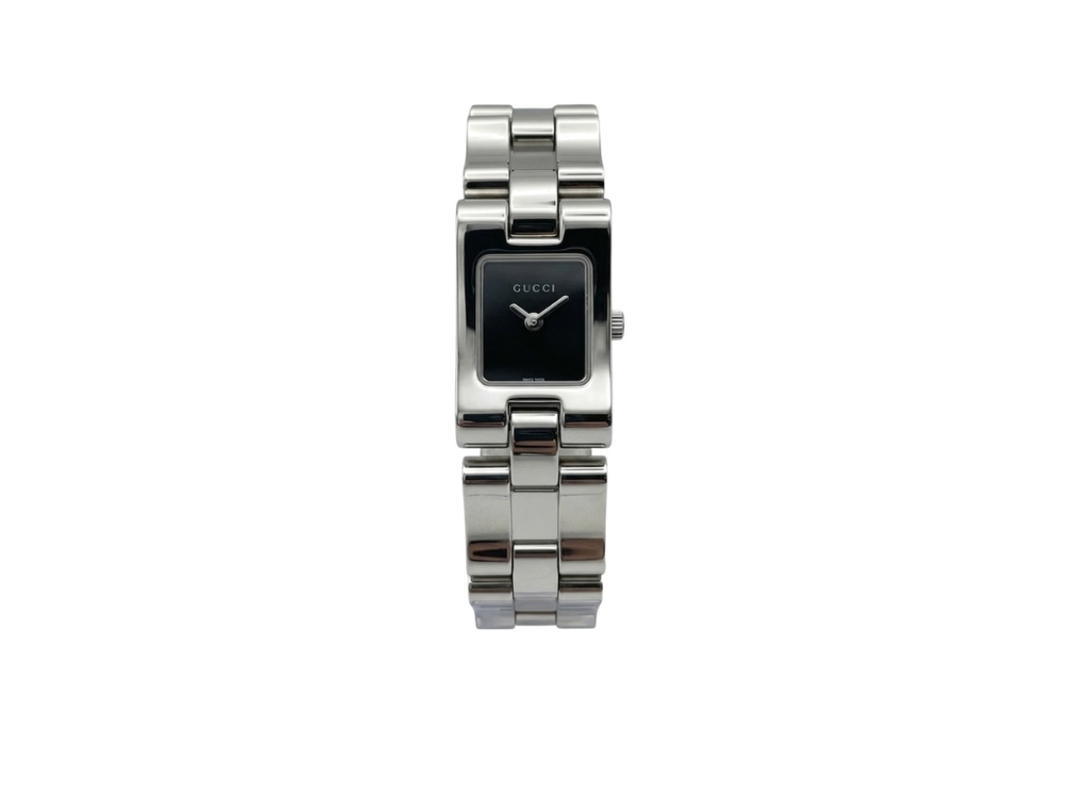Gucci Gucci Watch Black Silver