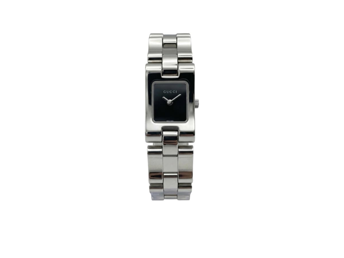 Gucci Gucci Watch Black Silver