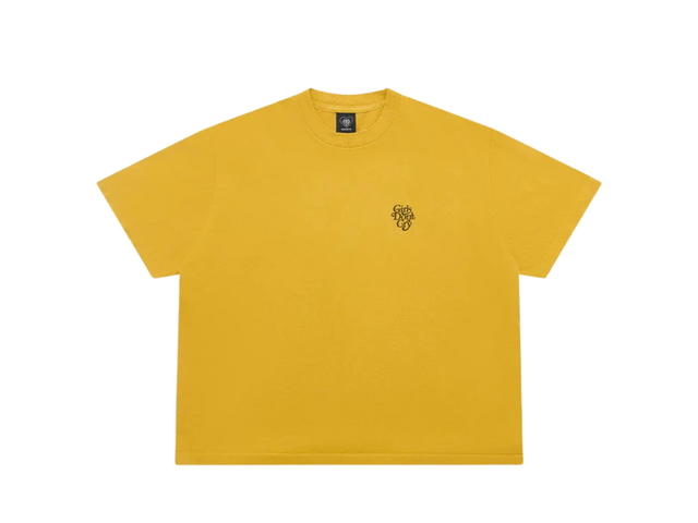 Girls Don't Cry Girls Don't Cry Butterfly T-Shirt Mustard - view 2
