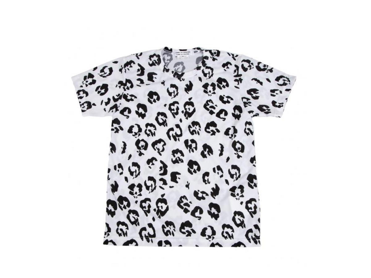 Comme des Garcons Comme des Garcons Play Tshirt White Black
