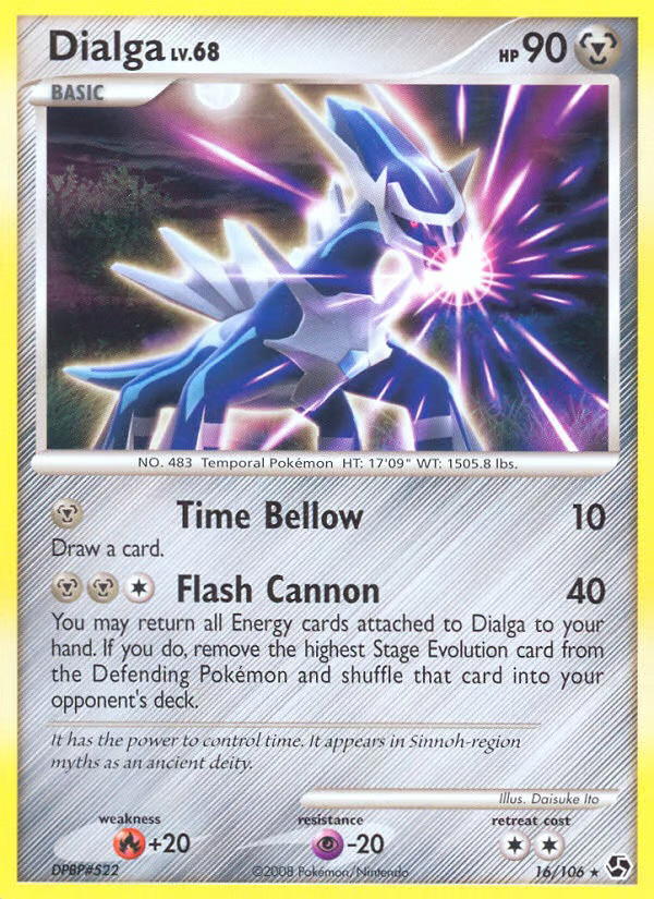 Pokemon Pokemon Dialga R [GE 16/106] Diamond & Pearl "Great Encounters" [ReverseHolo] (EN)