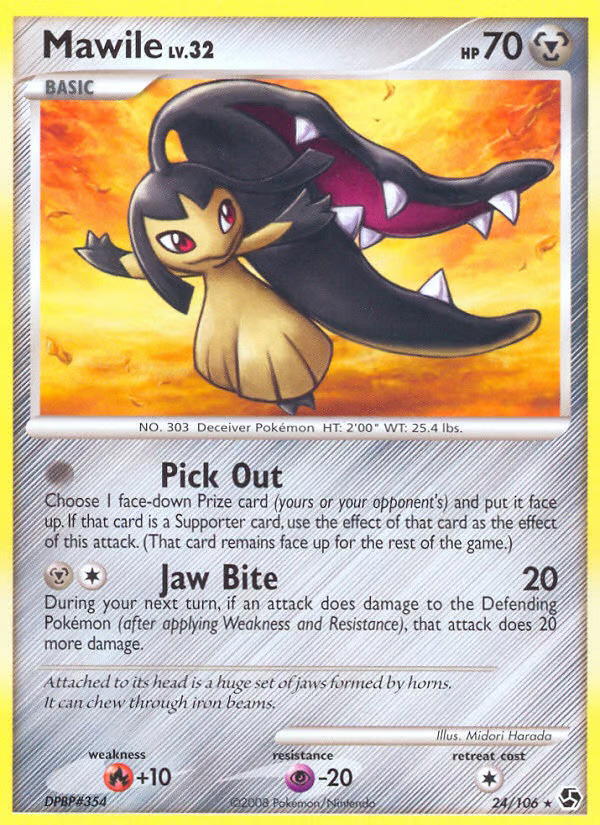 Pokemon Pokemon Mawile R [GE 24/106] Diamond & Pearl "Great Encounters" [ReverseHolo] (EN)
