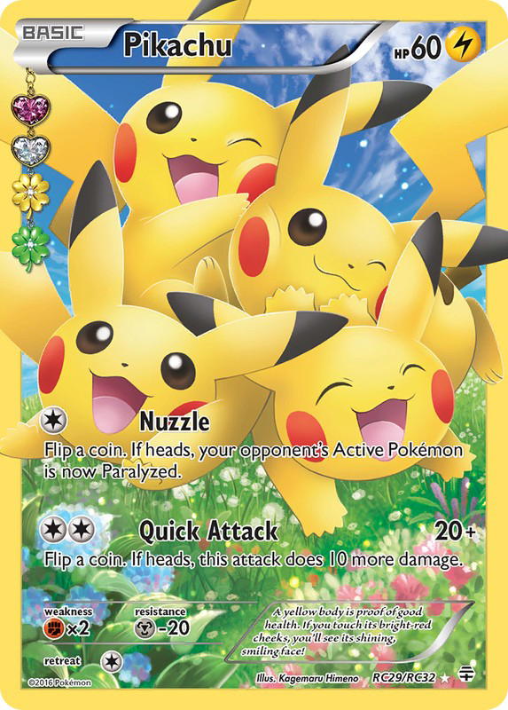 Pokemon Pokemon Pikachu RU [GEN RC29/RC32] XY "Generations" (EN)