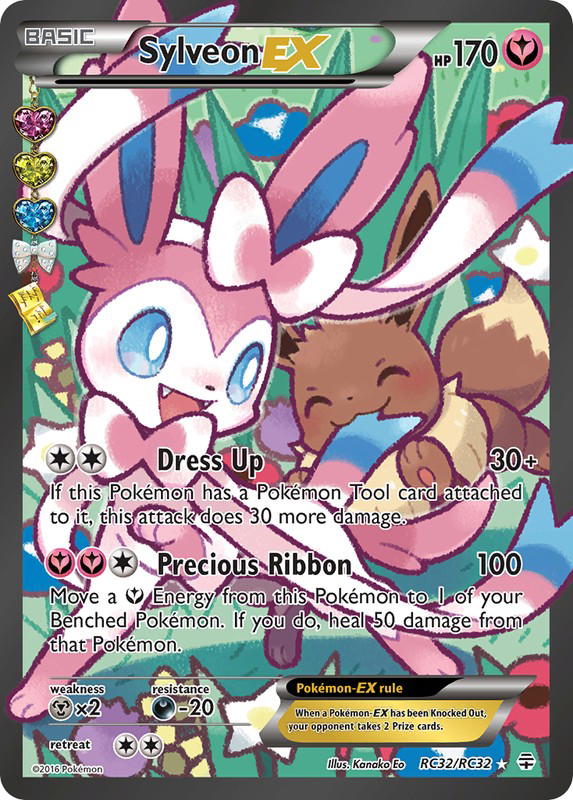 Pokemon Pokemon Sylveon-EX RU [GEN RC32/RC32] XY "Generations" (EN)