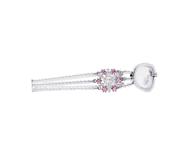 Gentle Monster Gentle Monster Bijou De 02 In Silver Metal Frame With Clear Lenses - view 3
