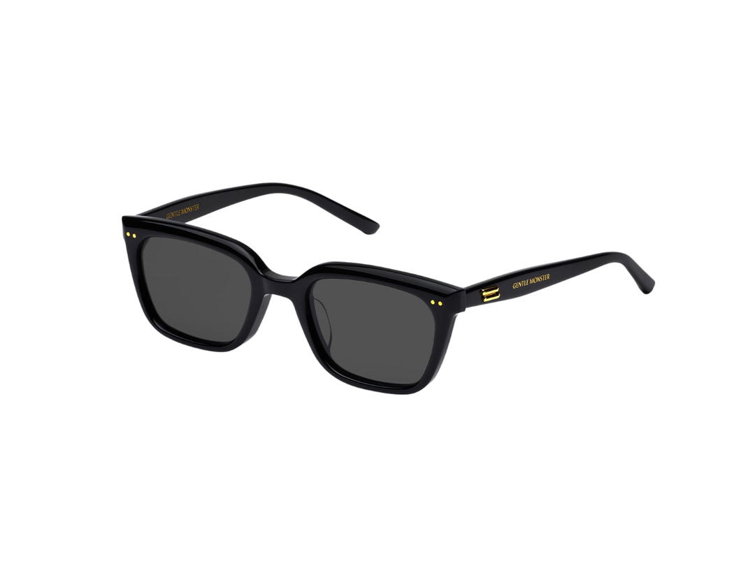 Gentle Monster Gentle Monster Breezebe 01 In Black acetate frame With Gray lenses