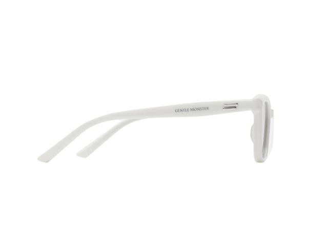 Gentle Monster Gentle Monster Breezebe W2 In White Acetate Frame With Gray Lenses - view 3