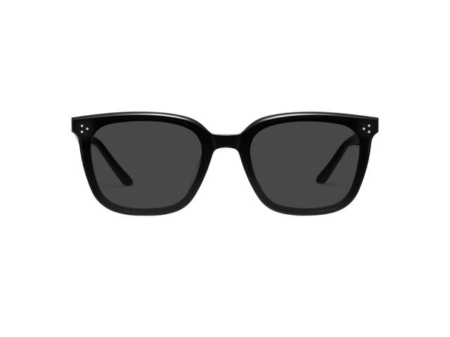 Gentle Monster Gentle Monster By Row 01 In Black acetate frame With Gray lenses - view 3