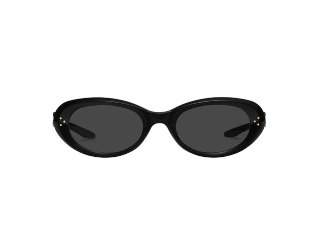 Gentle Monster Gentle Monster Cocoa 01 GD In Black Acetate Frame With Gray Lenses - view 2
