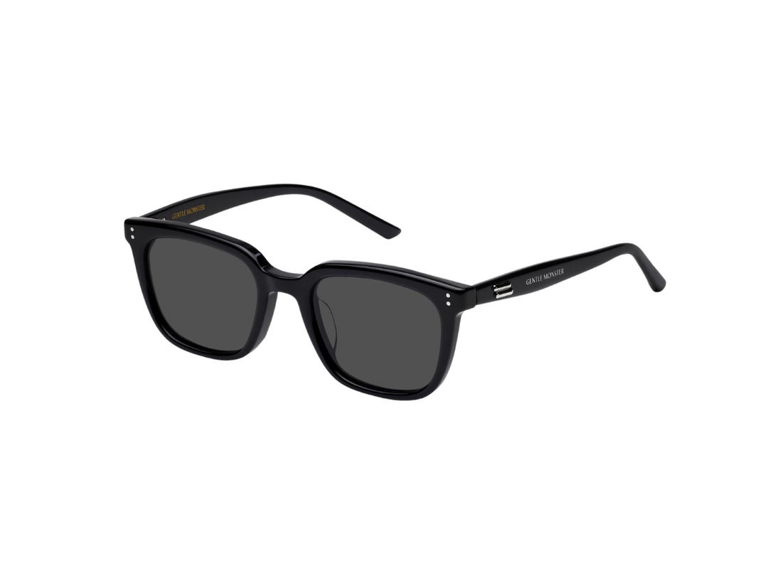 Gentle Monster Gentle Monster Days Day 01 In Black acetate frame With Gray lenses