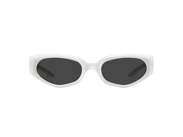Gentle Monster Gentle Monster Devon W2 In White acetate frame With Gray lenses - view 3