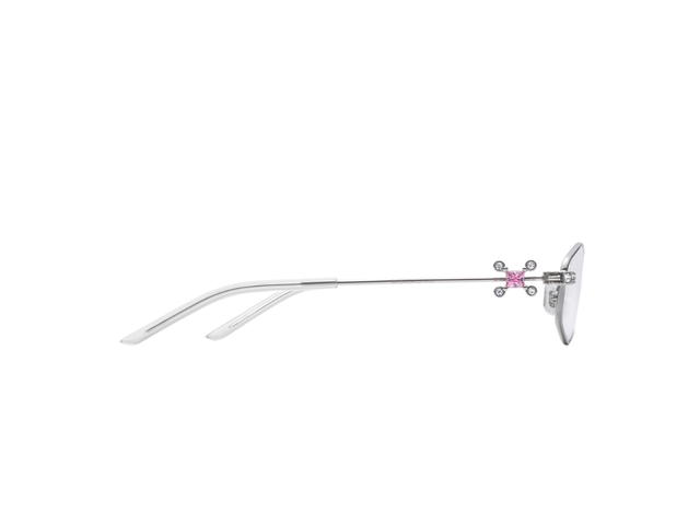Gentle Monster Gentle Monster Gleam 02 In Silver Metal Frame With Clear Lenses - view 3
