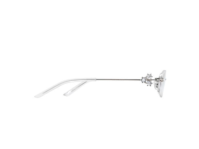Gentle Monster Gentle Monster Glitz 02 In Silver Metal Frame With Clear Lenses - view 3