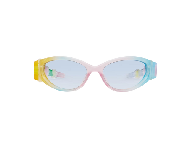Gentle Monster Gentle Monster Gummy MG1 Sunglasses In Multicolored TR Frame With Graduated Blue Mirror Lenses - view 1