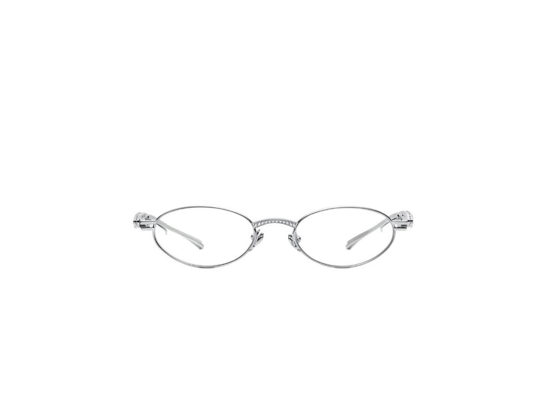 Gentle Monster Gentle Monster Jennie - Barrette 02 In Silver Metal Frame With Clear Lenses