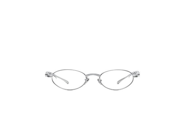 Gentle Monster Gentle Monster Jennie - Barrette 02 In Silver Metal Frame With Clear Lenses - view 1
