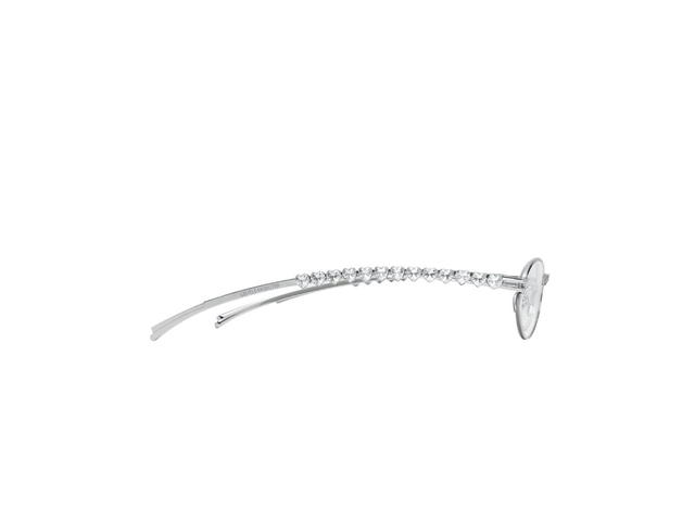 Gentle Monster Gentle Monster Jennie - Barrette 02 In Silver Metal Frame With Clear Lenses - view 3