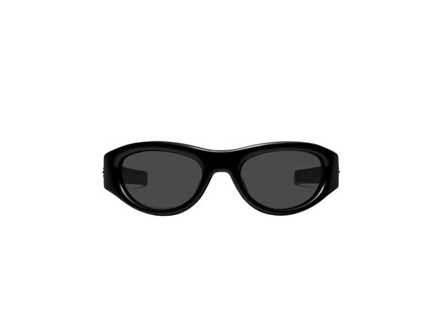 Gentle Monster Gentle Monster Jennie - Cheveux De Nini 01 In Black Acetate Frame With Gray Lenses - view 1