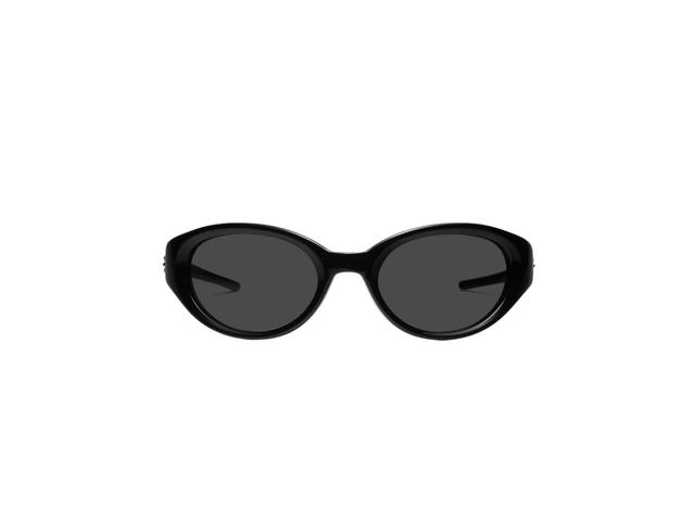 Gentle Monster Gentle Monster Jennie - Donut Bun 01 In Black Acetate Frame With Gray Lenses - view 1