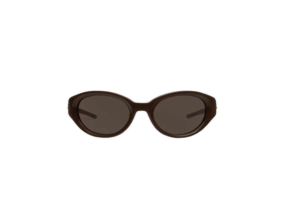 Gentle Monster Gentle Monster Jennie - Donut Bun BR3 In Brown Acetate Frame With Brown Lenses