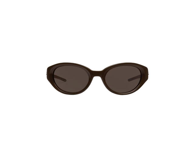 Gentle Monster Gentle Monster Jennie - Donut Bun BR3 In Brown Acetate Frame With Brown Lenses - view 1