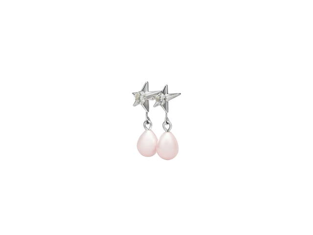 Gentle Monster Gentle Monster Jennie - Dottler.P Sparkly Star-Shaped Charm With Pink Pearl Drops - view 2