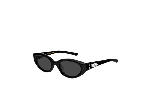 Gentle Monster Gentle Monster Jennie - Fish Tail 01 In Black Acetate Frame With Gray Lenses - view 2