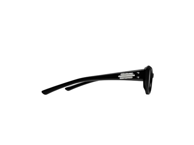 Gentle Monster Gentle Monster Jennie - Fish Tail 01 In Black Acetate Frame With Gray Lenses - view 3