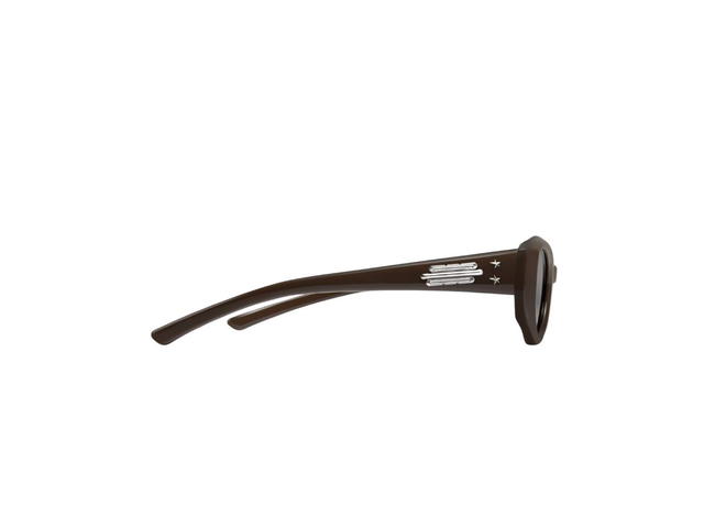 Gentle Monster Gentle Monster Jennie - Fish Tail BR3 In Brown Acetate Frame With Brown Lenses - view 3