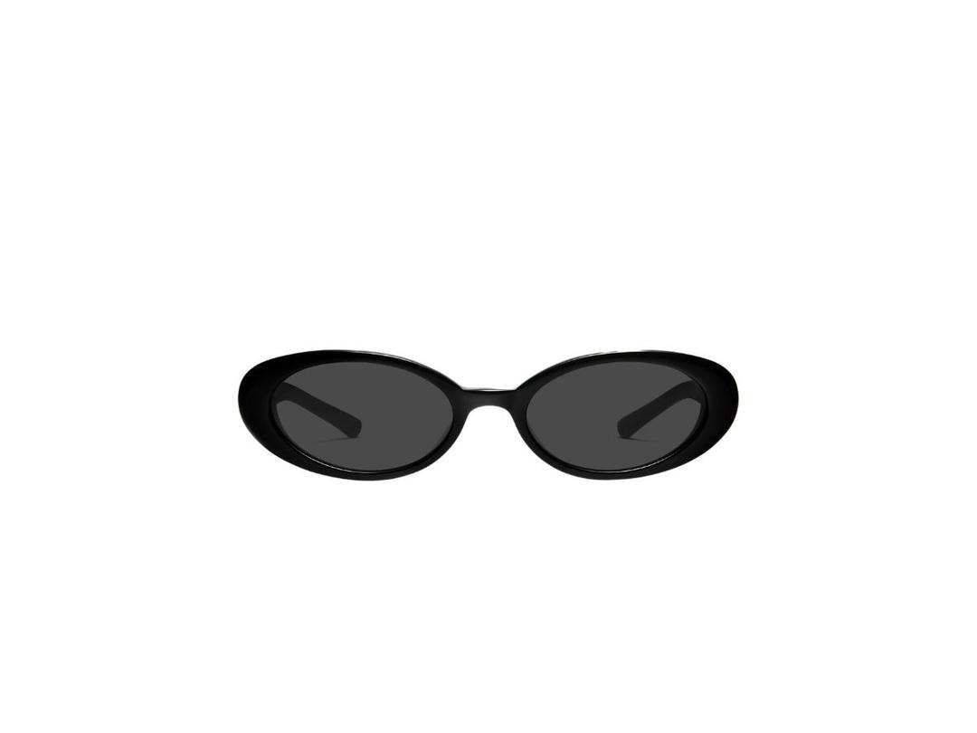 Gentle Monster Gentle Monster Jennie - Hush 01 In Black Acetate Frame With Gray Lenses