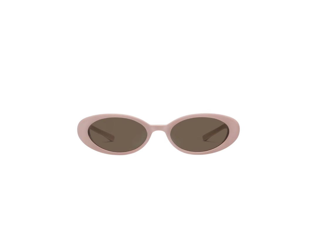 Gentle Monster Gentle Monster Jennie - Hush P7 In Pink Acetate Frame With Brown Lenses