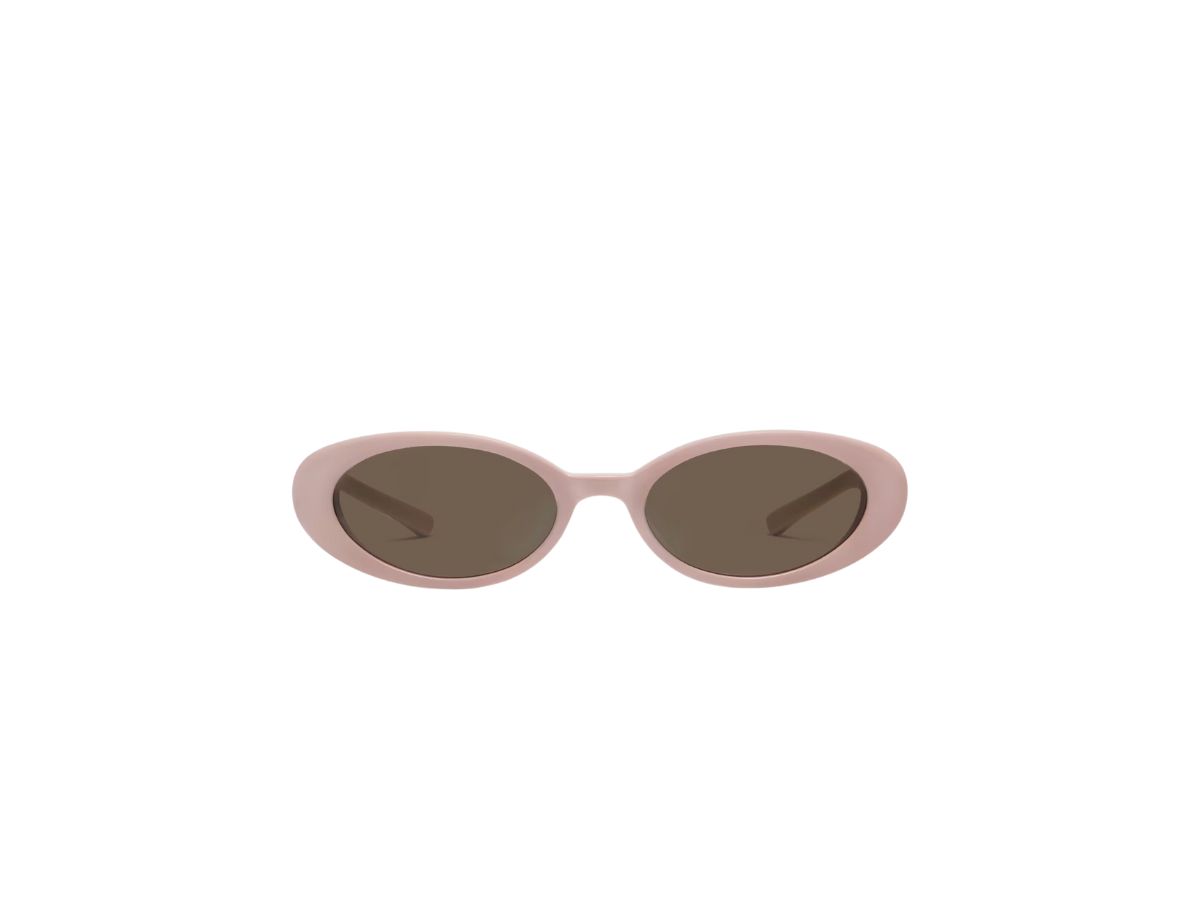 Gentle Monster Gentle Monster Jennie - Hush P7 In Pink Acetate Frame With Brown Lenses