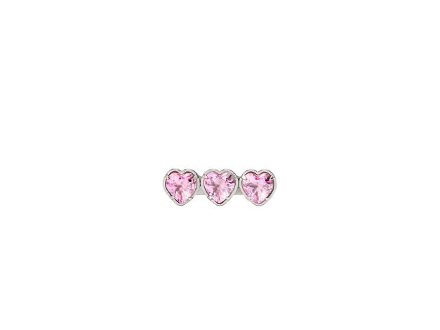 Gentle Monster Gentle Monster Jennie - Jem.P Lovely Pink Heart-Shaped Charm - view 1