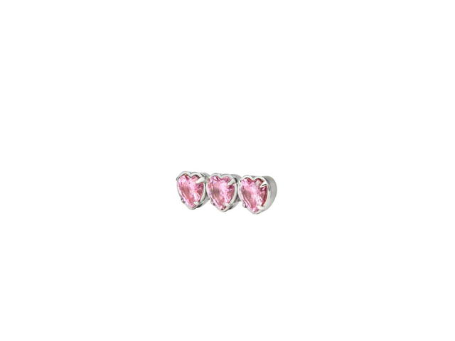 Gentle Monster Gentle Monster Jennie - Jem.P Lovely Pink Heart-Shaped Charm - view 2