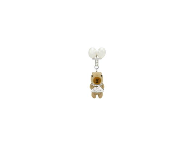 Gentle Monster Gentle Monster Jennie - Petite Cooing Cute Capybara-Shaped Charm - view 1