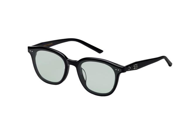 Gentle Monster Gentle Monster Jude 01(GR) In Black acetate frame With Green lenses - view 1