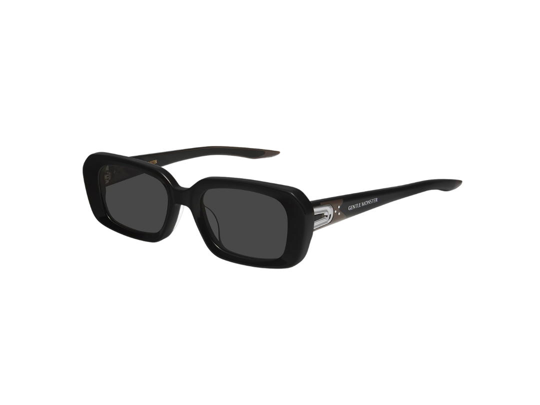 Gentle Monster Gentle Monster Melrose 01In Black acetate frame With Gray lenses