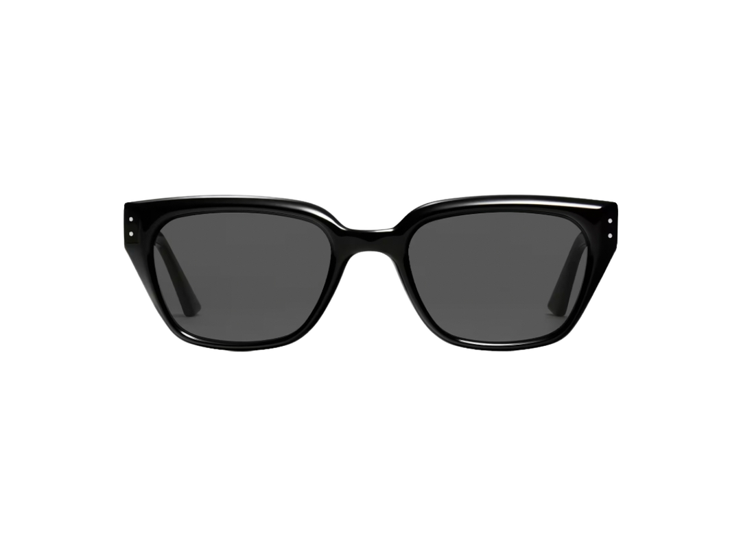 Gentle Monster Gentle Monster Nada 01 Sunglasses In Black Acetate Frame With Gray Lenses