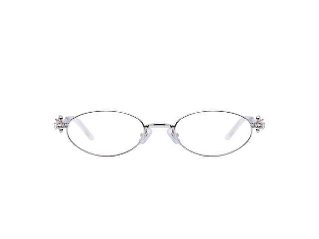 Gentle Monster Gentle Monster On Ring 02 In Silver Metal Frame With Clear Lenses - view 2