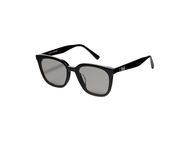 Gentle Monster Gentle Monster Tam 01(G) Sunglasses In Black acetate frame With Gray khaki lenses - view 2