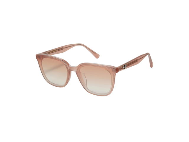 Gentle Monster Gentle Monster Tam PC7 Sunglasses In Translucent orange-red acetate frame With Graduated orange mirror lenses - view 2