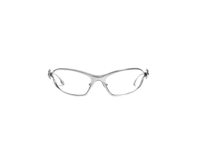 Gentle Monster Gentle Monster Ytt 02 Glasses In Silver Metal Frame With Clear Lenses - view 1