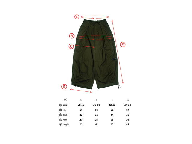 Getricheasy Getricheasy Balloon Cargo Pants Army - view 3