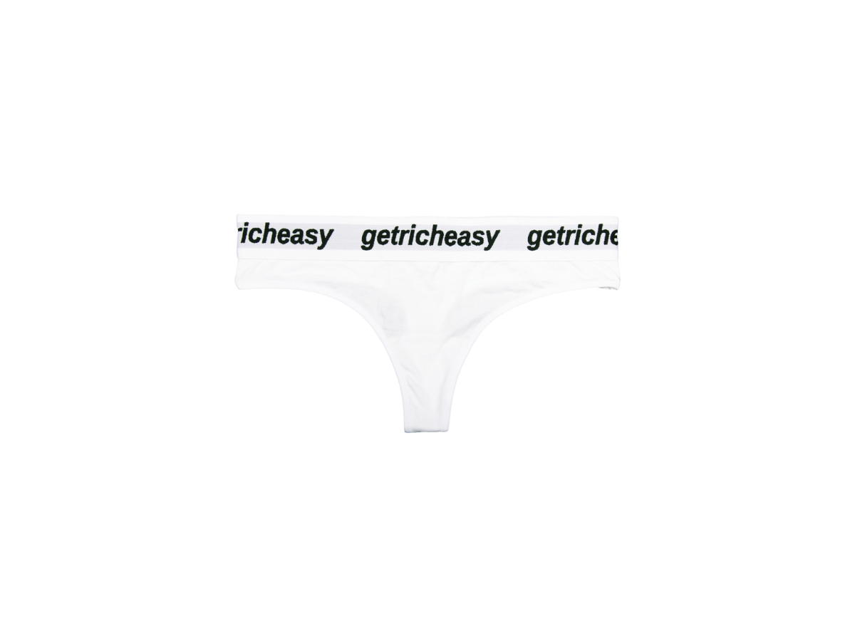 Getricheasy Getricheasy Women's Thongs White