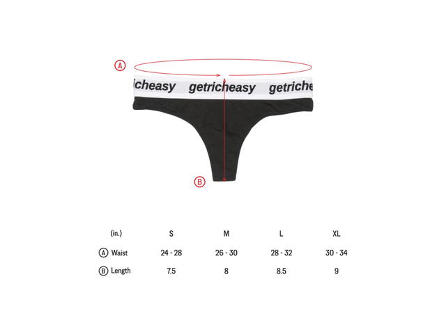 Getricheasy Getricheasy Women's Thongs White - view 3