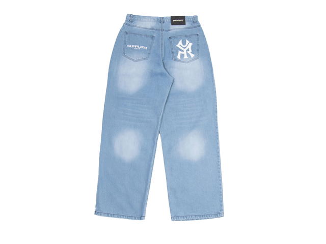 Getricheasy Getricheasy x Supplier Baggy Jeans Faded Blue - view 2