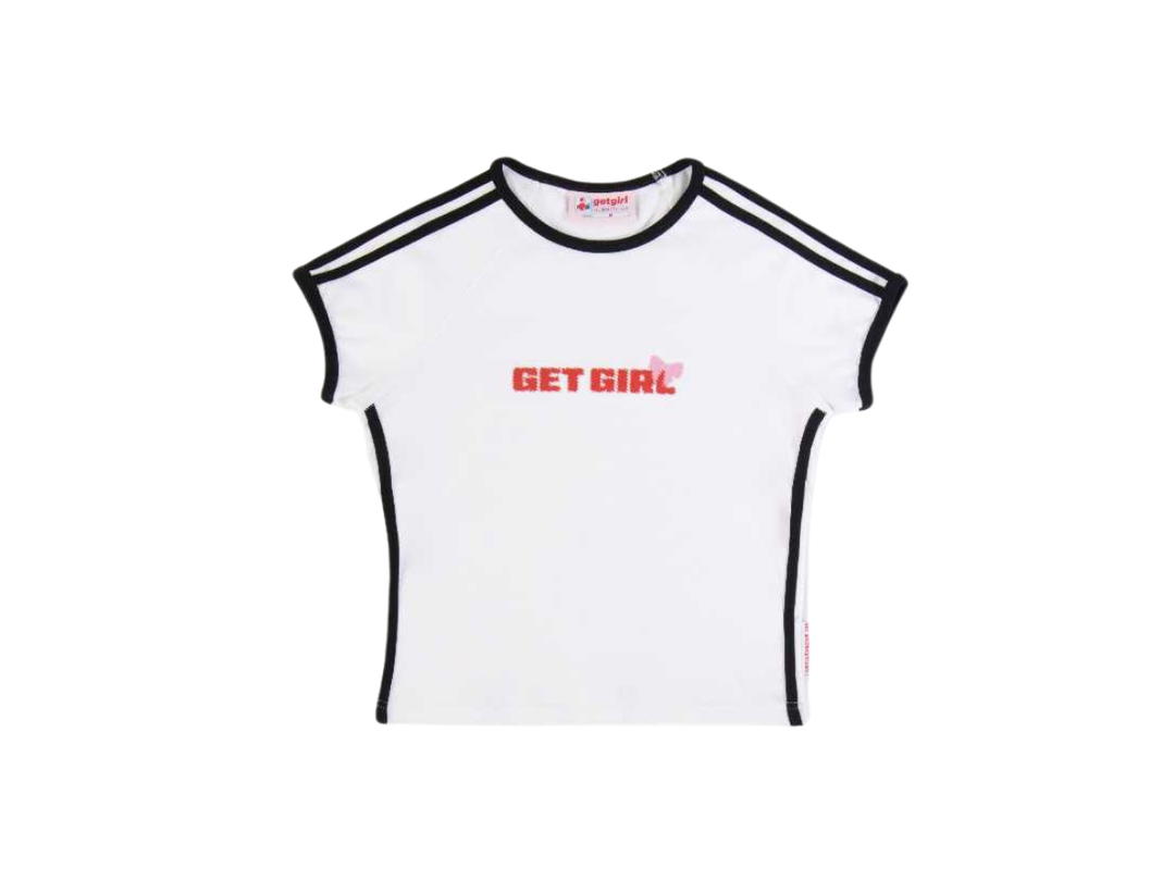 Getricheasy Baby Tee White