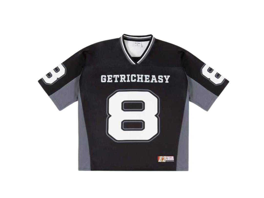 Getricheasy Getricheasy EZ Team Jersey Black Grey